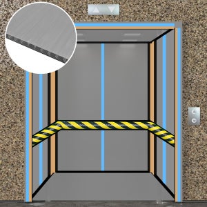 [5T셀프시공]플라베니아 엘리베이터 승강기 보양 DIY세트