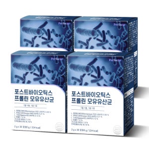 퍼펙토 포스트바이오틱스 프롤린 모유유산균 프락토올리고당 프로바이오틱스 30포, 4개