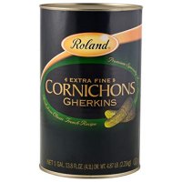 Roland Foods Cornichons Gherkins 9 LB 롤랜드푸드 미국 오이 피클 코르니숀스 거킨스 4.21kg