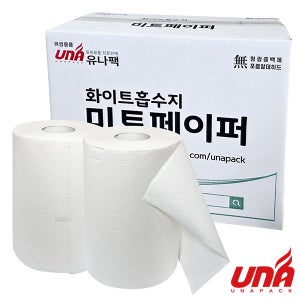 미트페이퍼 해동지 2롤 85m 화이트 최고급 프리미엄