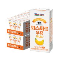 파스퇴르 바나나 멸균우유 190mlx48팩