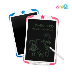 서진네트웍스 지니큐 LCD-NOTE10KID 10인치 전자노트 노트패드 메모패드 드로잉