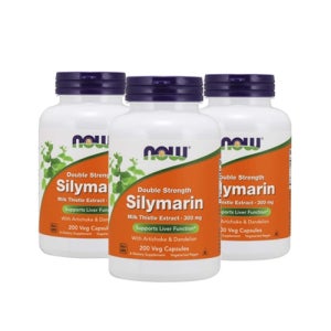 나우푸드 실리마린 밀크씨슬 300mg 200캡슐 3병세트