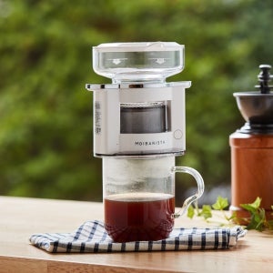 오슬로 모아바리스타 자동 커피 드리퍼 핸드 드립 세트 커피 머신 (스텐 필터 포함)