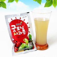 껍질째 갈아만든 굿모닝 사과즙 100ml 50팩