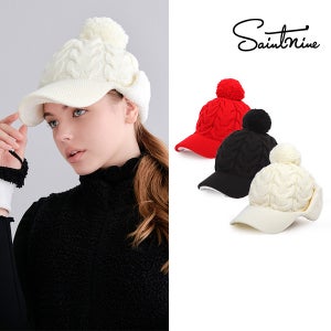 [마지막 잔여재고 처분] ST프리미엄 귀까지 따뜻한 방한 골프모자 - 4604-217-394