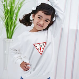 국내산 특양면 맨투맨 크리스챤 아트디자인 트리니티 JESUS 아동성인5색