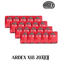 (무료배송)아덱스 ARDEX X18 섬유보강 대형 타일접착제 타일본드 15kgx20개