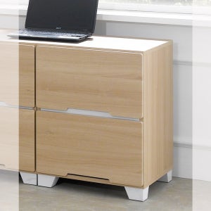 올리버 450 2단 서랍장 침실 협탁 침대 옆 사이드 테이블 미니 수납장