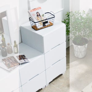 올리버 450 3단 서랍장 드레스룸 안방 침대 옆 협탁 옷 수납장