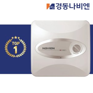 경동나비엔 스텐 전기온수기 15리터 ESW550-15W 벽걸이형 하향식
