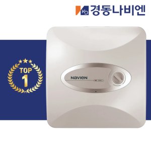 경동나비엔 스텐 전기온수기 30리터 ESW550-30U 언더싱크형 상향식