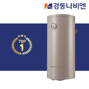 경동나비엔 스텐 전기온수기 50리터 ESW550-50WV 벽걸이형 하향식 세로형
