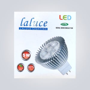 라루체 LED MR16 5W 할로겐램프 핀타입 카페 전구 전시장조명