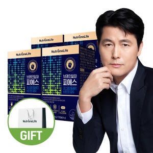 뉴트리원 정우성 브레인 알파 피에스 포스파티딜세린 두 뇌 인지력 30캡슐, 4개