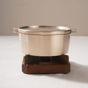 우리놋 방짜유기 모던 직화 냄비