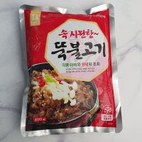 간편식 반조리식품 팩 택배 소뚝불고기 400g