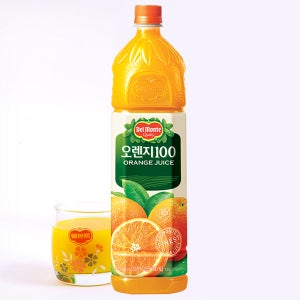 롯데칠성 델몬트 1.5L 종합음료 오렌지 토마토 망고 알로에 포도 매실 각1개씩 총6개