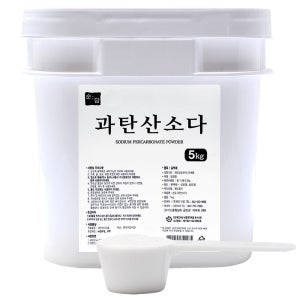 순담 과탄산소다 5kg 산소계표백제 표백제 세정제 세제 스푼