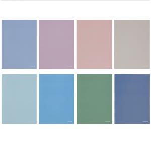 모닝글로리 톤앤무드 줄노트 8권세트 줄있는 공책 유선 필기 제본노트