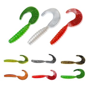 벌크 소프트베이트 루어낚시웜 그럽웜 2인치 10개입 마리수-W02