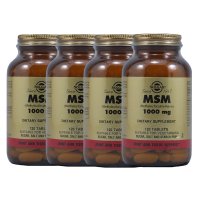 솔가 MSM 1000 mg 120 Tablets (4병 세트)