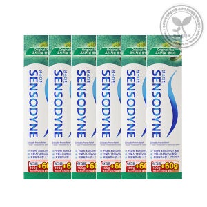 센소다인 오리지날 플러스 치약 160g 6통 시린증상