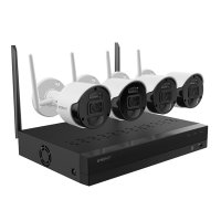 직접설치 CCTV 세트 한화 무선보안카메라시스템 4채널 /4카메라 SNK-B73047BW(DVR+카메라 일체 포함) 코스트코CCTV