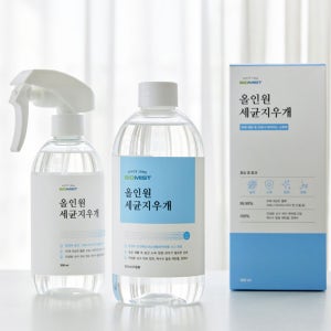 바이오미스트 소독제 스프레이 장난감 에탄올 살균제 세균지우개 300+500ml 세트