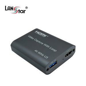 랜스타 4K HDMI 캡쳐보드 4K PASS-Through [LS-HD-CAP4KN]