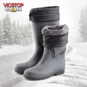 방한장화 안전 방한 털 장화 겨울 요딩