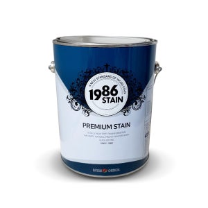 1986 오일스테인 프리미엄 4L 오일스텐 방부목 페인트 니스칠 나무 방수 테라스 목재용 목재 페인트
