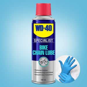 WD-40 체인 윤활유 120ml 습식 자전거 오일 녹제거 청소 체인 세척 윤활제 관리
