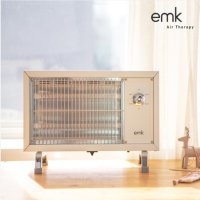 EMK 감성 레트로 전기히터 온풍기_베이지 EQH-S1612