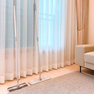 리빙베리 싹싹 부직포청소기 막대걸레 청소포 일반형 대형 그레이