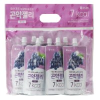 농협식품 국산 100% 곤약젤리 포도 150g(7kcal)X8개 멀티팩