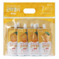 농협식품 국산 100% 곤약젤리 감귤 150g(7kcal)X8개 멀티팩