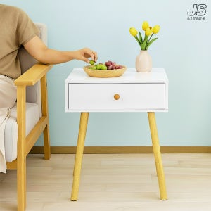 이누 2단 슬림 침실 미니 협탁 침대 옆 사이드 테이블 틈새 서랍장 거실 수납장 서랍형