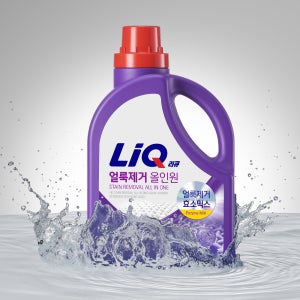 리큐 얼룩제거 올인원 세탁세제 2.7L용기 드럼용
