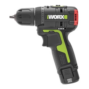웍스 WU130 .9 충전드릴드라이버 12V 2AH 2개 브러쉬리스 가정 DIY 베어툴