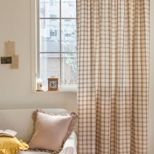 바란스 가리개 가림막 창문 주방 아이방 선반 커튼 패브릭 로리앙