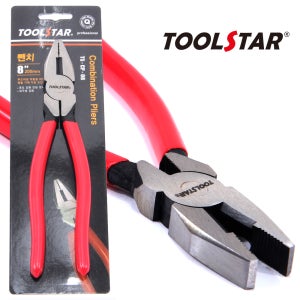 툴스타 펜치 200mm TS-CP-08 전공 뺀치 뺀찌 팬치