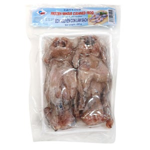 (배터짐)탈피 식용 개구리 450g 꿔바로우 닭껍질 김말이 치킨 메추리 처럼 튀김 다리