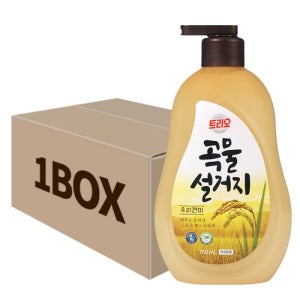 곡물설거지 우리현미 1종주방세제 용기750ml 12개