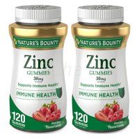 네이처스바운티 징크 젤리 아연 면역부스터 믹스 베리 면역부스터 30mg 120구미 2팩, Nature’s Bounty Zinc Gummies