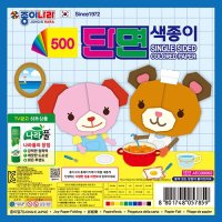 종이나라 500 단면 색종이 (30개입)