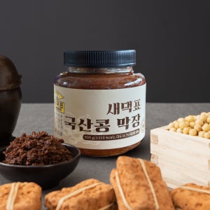 국산콩 전통 막장 막된장 쌈장 강된장 된장찌개