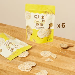 네이처오다 유기농 라이스칩 달칩 현미 x 6봉
