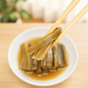 단양구경시장 유리네 수제 궁채장아찌 반찬 줄기상추 초석잠 목이버섯 양파 청양고추 마늘쫑