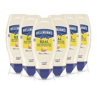 헬만스 크리미 리얼 마요네즈 340ml 6팩 Hellmann’s Mayonnaise